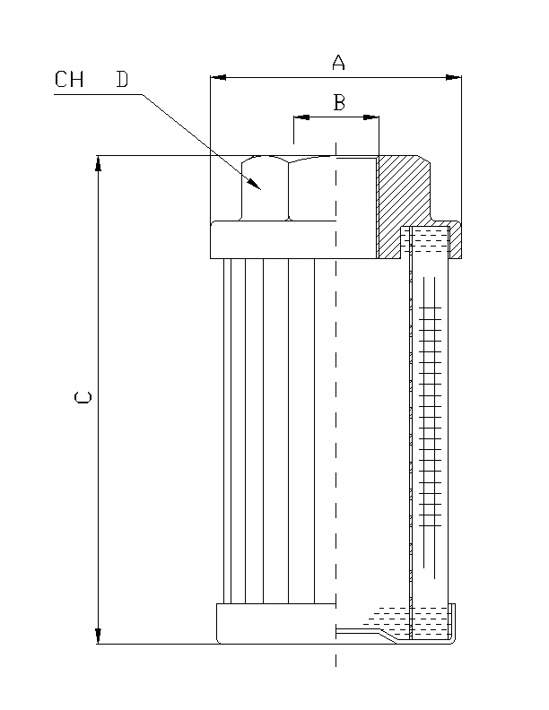 WT1060 Hydraulikfilterelement