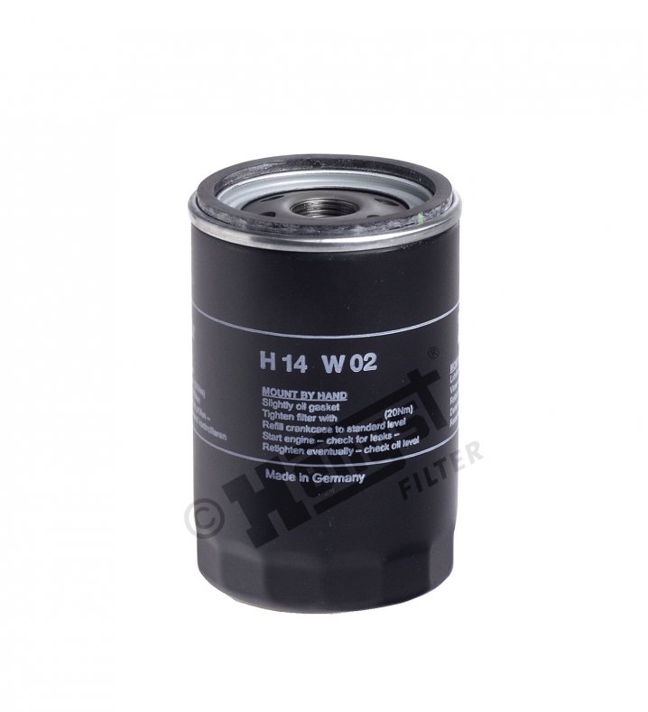 H14W02 oil filter spin-on