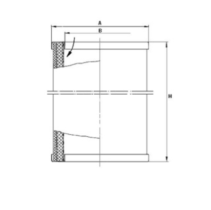 LE 4012 air/oil separator element