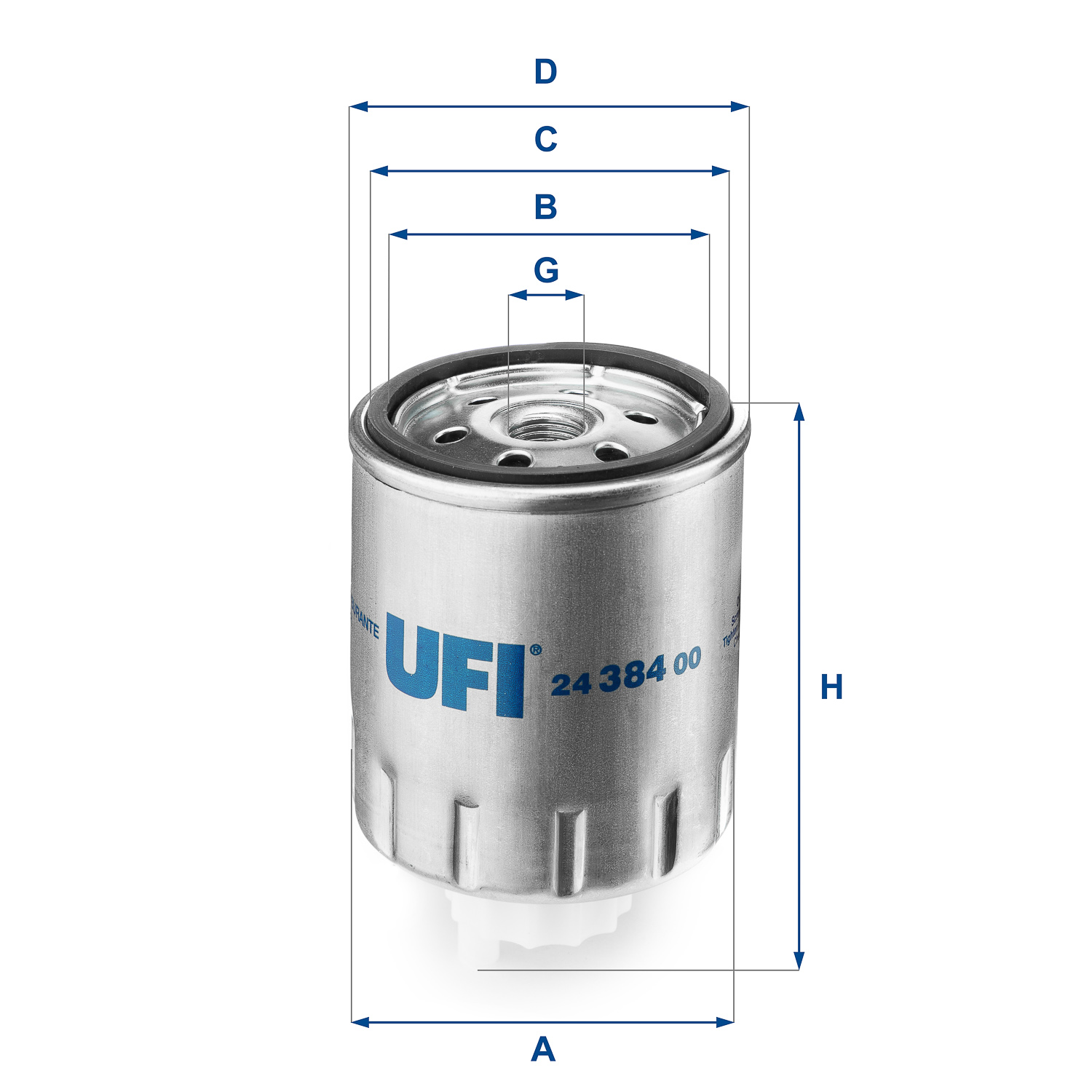 24.384.00 fuel filter element