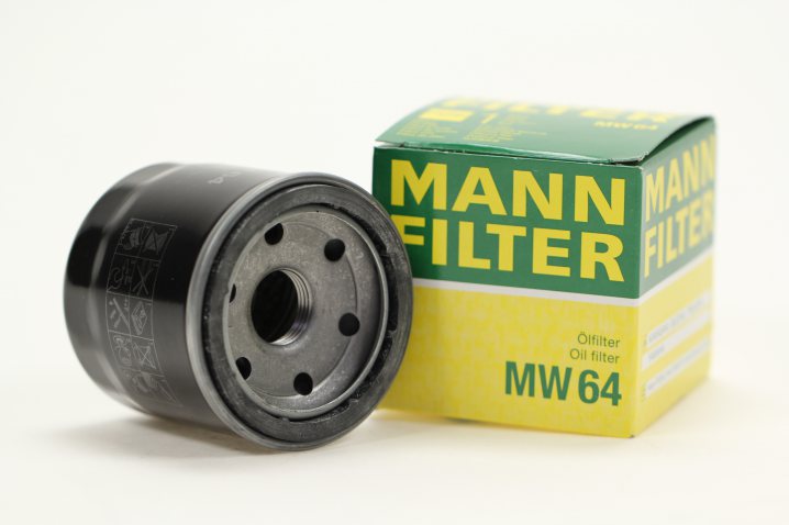 MW 64 oil filter (spin-on)