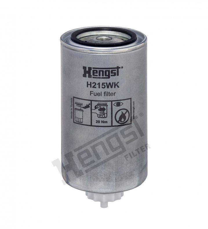 H215WK fuel filter spin-on