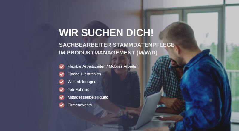 Stammdatenpflege Stellenangebot