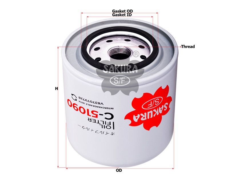 C-51090 Ölfilter SpinOn