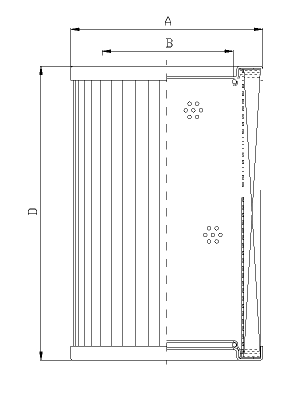 XR1000T40B0 Hydraulikfilterelement (Rücklauffilter)