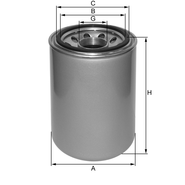 ZP3138 oil filter spin-on