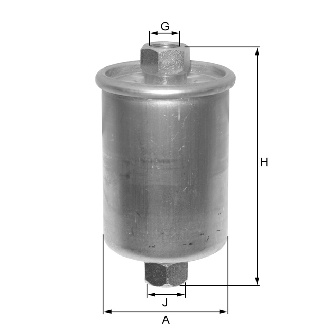 ZP8022FM Kraftstoff-Leitungsfilter (Inline)