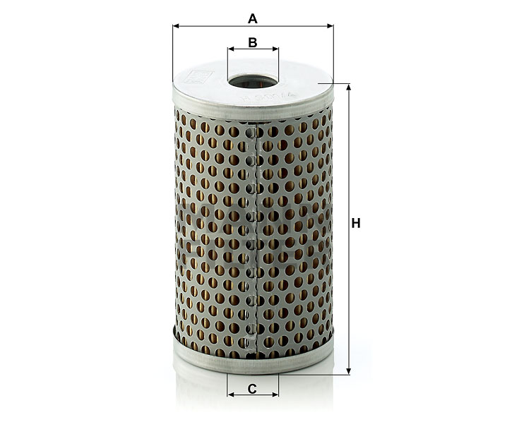 H 601/4 hydraulic filter element