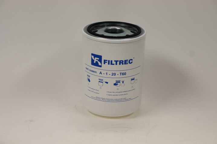 A120T60 oil filter (spin-on)