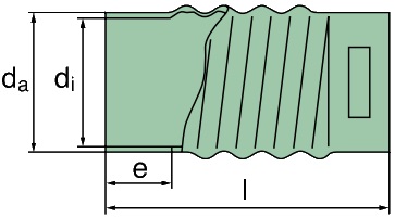 39 000 27 206 corrugated hose