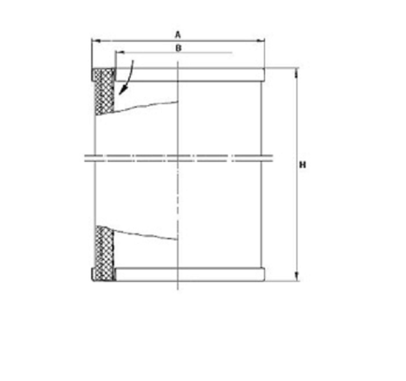 LE 3012 air/oil separator element
