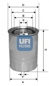 24.327.00 Kraftstofffilter SpinOn