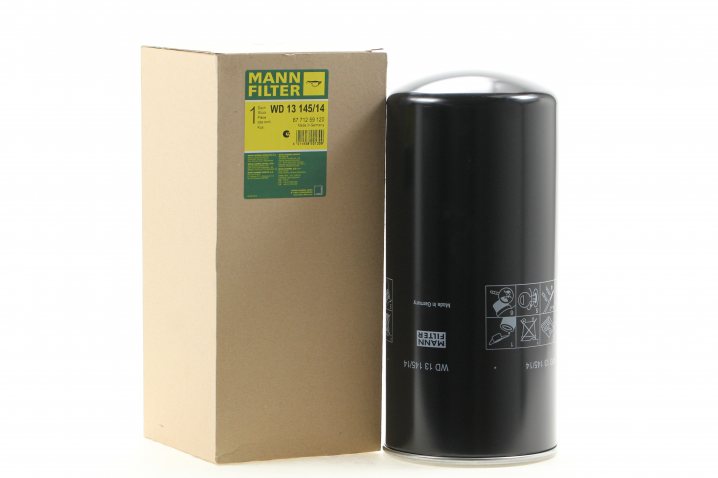 WD 13 145/14 oil filter (spin-on / glass fiber)