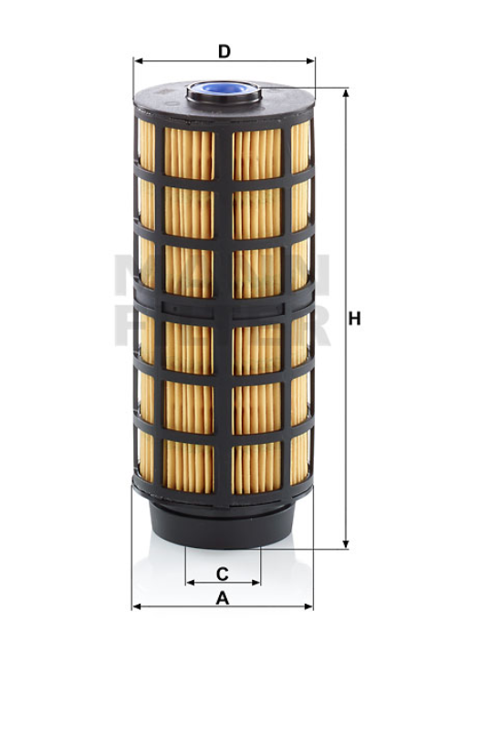 PU 7004 z Kraftstofffilterelement (metallfrei)