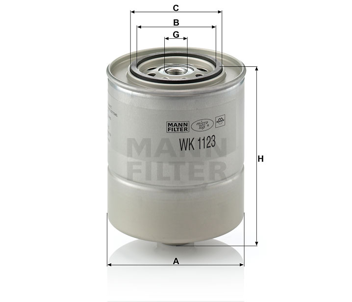 WK 1123 fuel filter