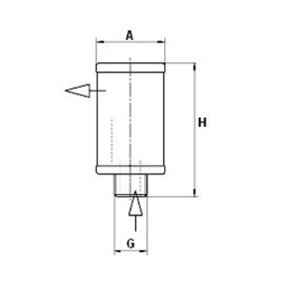 LE 2010 air/oil separator element