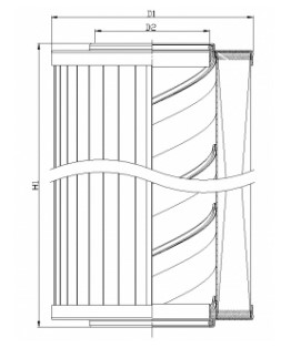 XR160G10B0 Hydraulikfilterelement (Rücklauffilter)