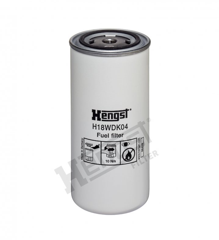 H18WDK04 fuel filter spin-on