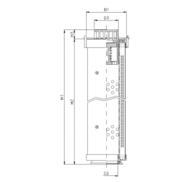 RHR185G10B3/AB1 Hydraulikfilterelement (Rücklauffilter)