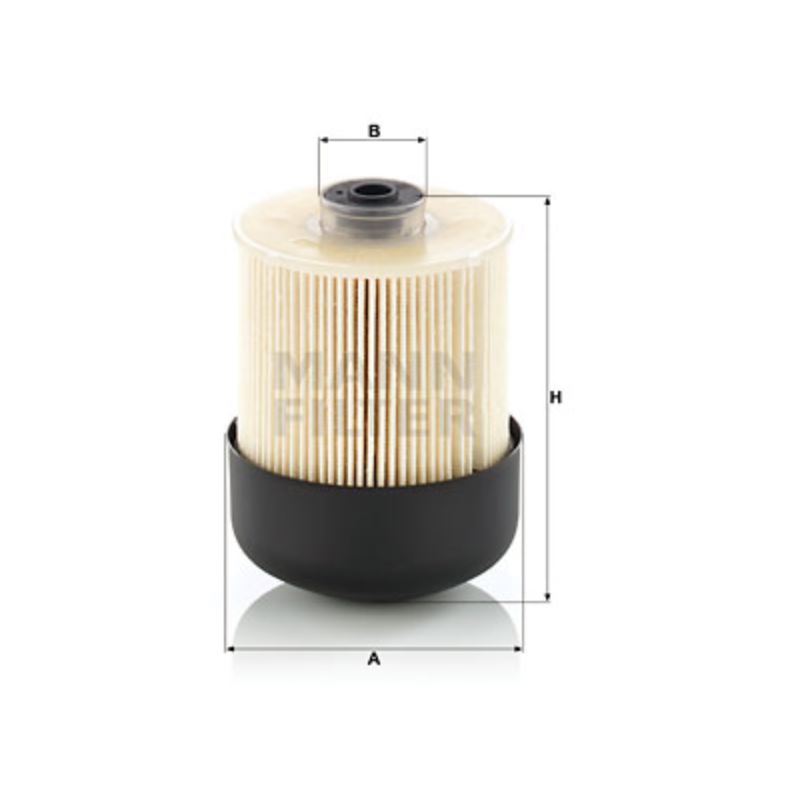 PU 9011 z KIT Kraftstofffiltelement (metallfrei)
